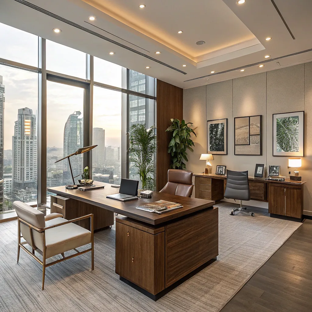 Elegant office environment