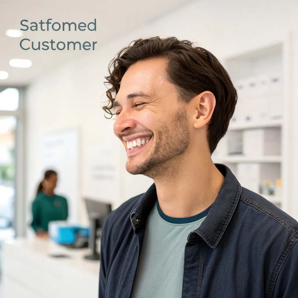 Satisfied customer James Barker